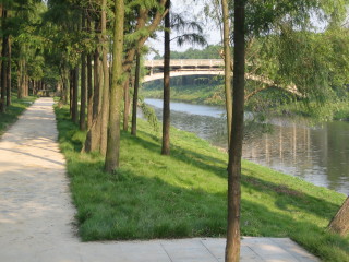 River walkway
